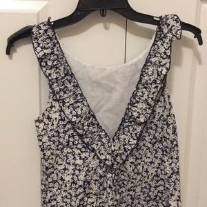 Zara Floral Ruffle Dress